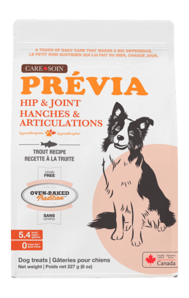 Prévia Hanches & Articulations gâteries sans grains pour chien à la truite Oven-Baked Tradition
